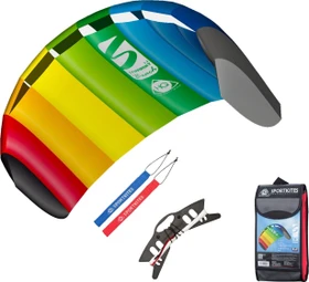 HQ Powerkites Symphony Beach III 1.3 Rainbow Kite