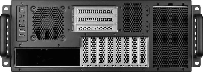 SilverStone RM47-502-I, Rackmount Storage, schwarz, 4HE, ATX