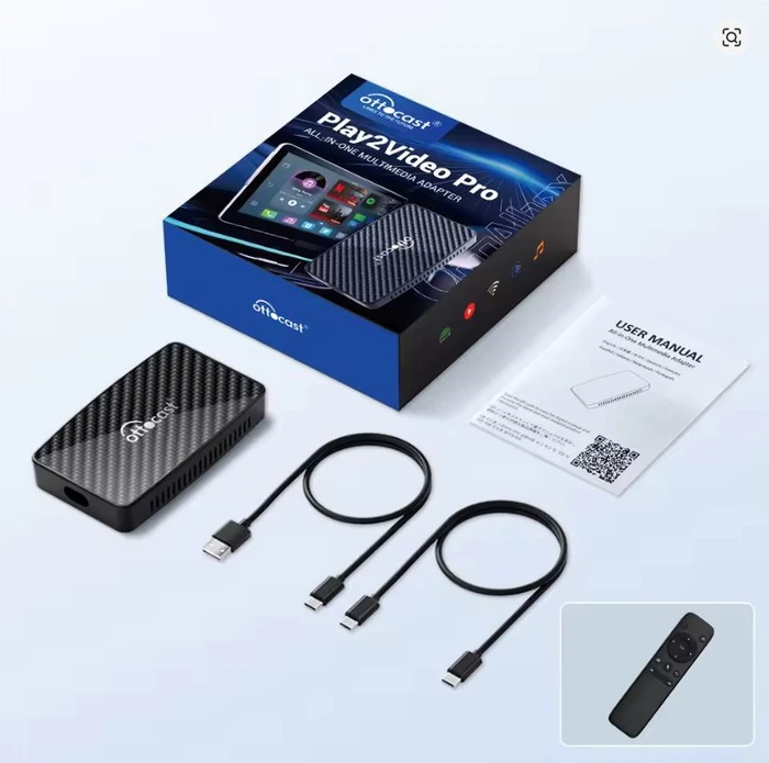 Ottocast Play2Video Pro kabellose CarPlay und Android Auto Adapter