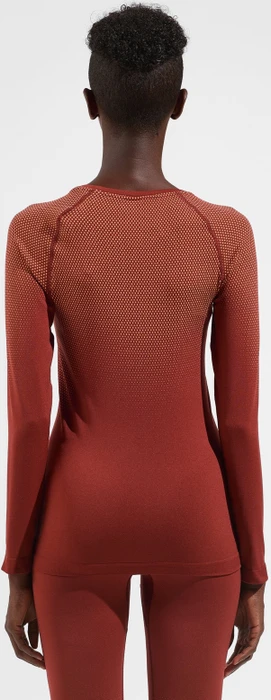 Odlo Performance Light Base Layer Funktionsshirt langarm spiced apple (Damen)