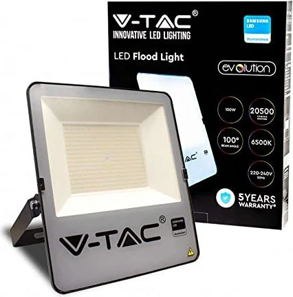 V-Tac VT-162 6500K LED Wandleuchte schwarz