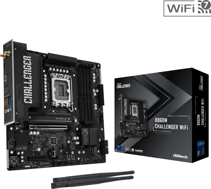 ASRock B860M Challenger WiFi (Intel 1851)