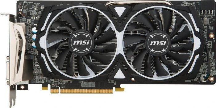 MSI Radeon RX 480 Armor 8G OC, 8GB GDDR5, DVI, 2x HDMI, 2x DP