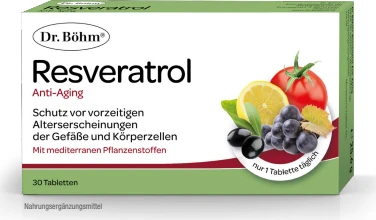 Dr. Böhm Resveratrol Anti Aging Dragees, 30 Stück