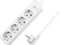 LogiLink Steckdosenleiste, 4-fach, Schalter, 1.5m, weiß Vorschaubild