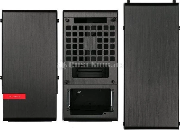 In Win 901 schwarz, Glasfenster, Mini-ITX