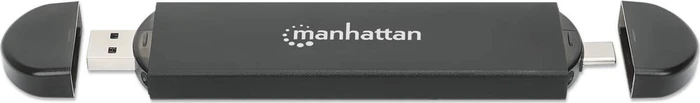 Manhattan M.2 NVMe SSD Enclosure, USB-C 3.1/USB-A 3.1