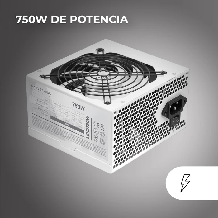Mars Gaming MPIII750W 750W, ATX 2.4