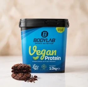 BodyLab24 Vegan Protein Dark Cookie Crumble 1kg