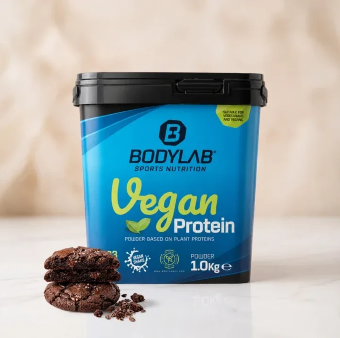 BodyLab24 Vegan Protein Dark Cookie Crumble 1kg