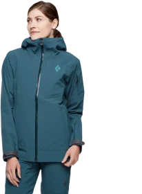 Black Diamond Recon Stretch Ski Shell Skijacke azurite (Damen)