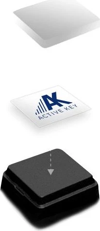 Cherry AK-100/24 Programmable Keypad 24 frei programmierbare Tasten, schwarz, USB-A