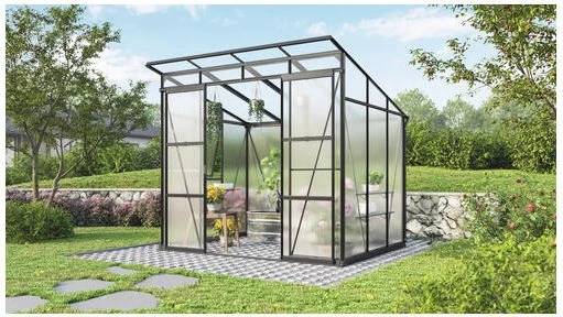 Vitavia Playa 5900 HKP 6mm Gewächshaus anthrazit