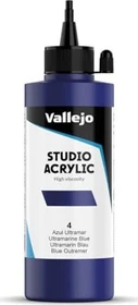Vallejo Studio Acrylic ultramarine blue, 200ml