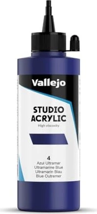 Vallejo Studio Acrylic ultramarine blue, 200ml