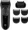 Braun Series 3 3000BT mit Präzisionstrimmer schwarz/grau Vorschaubild