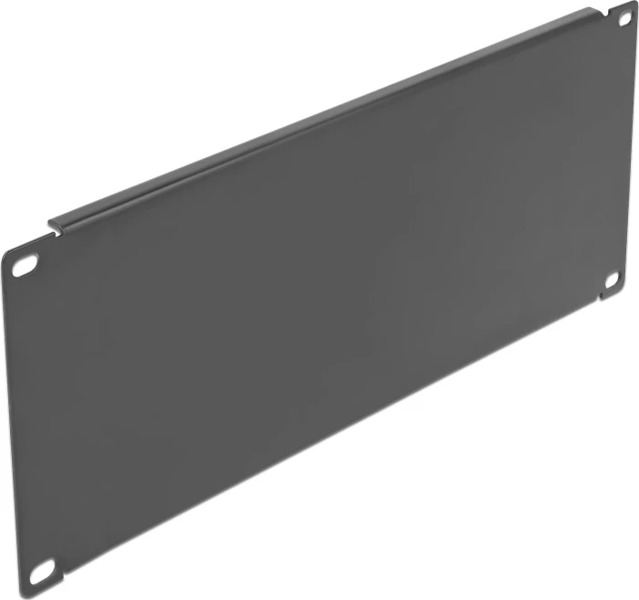 DeLOCK 19" Blindpanel, geschlossen, schwarz, 3HE