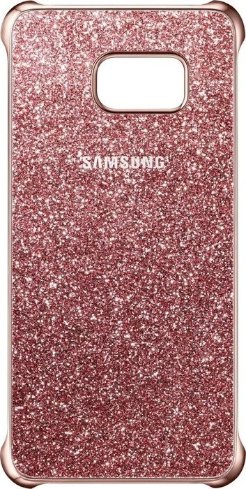 Samsung EF-XG928CP Glitter Cover für Galaxy S6 Edge+ pink