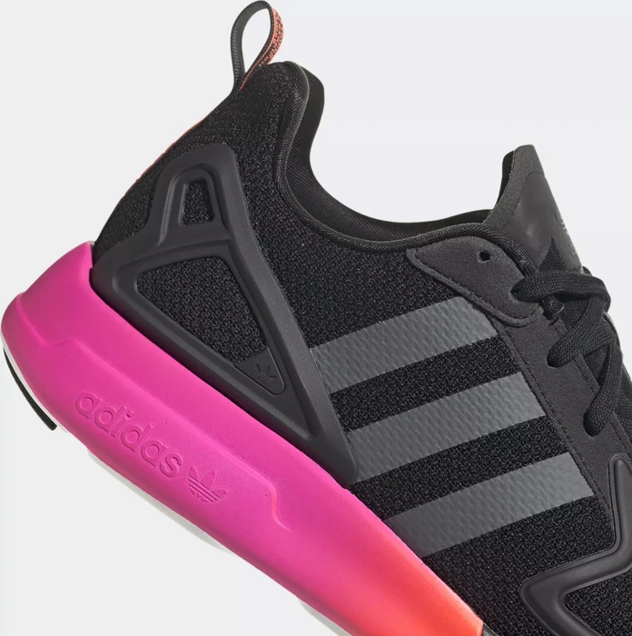 adidas ZX 2K Flux core black/grey six/shock pink (Herren)