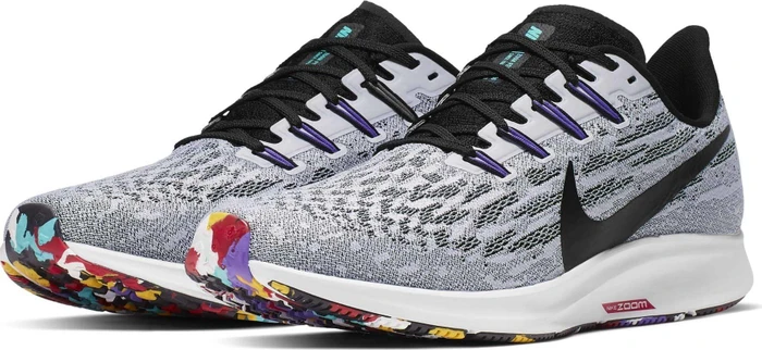 Nike Air Zoom Pegasus 36 white/hyper grape/hyper jade/black (Herren)