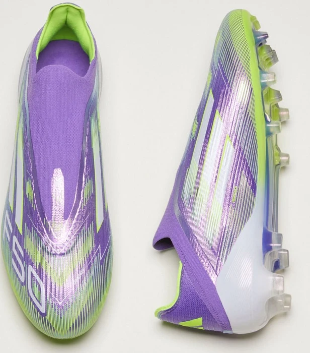 adidas F50 Elite Laceless FG purple rush/cloud white/lucid lemon