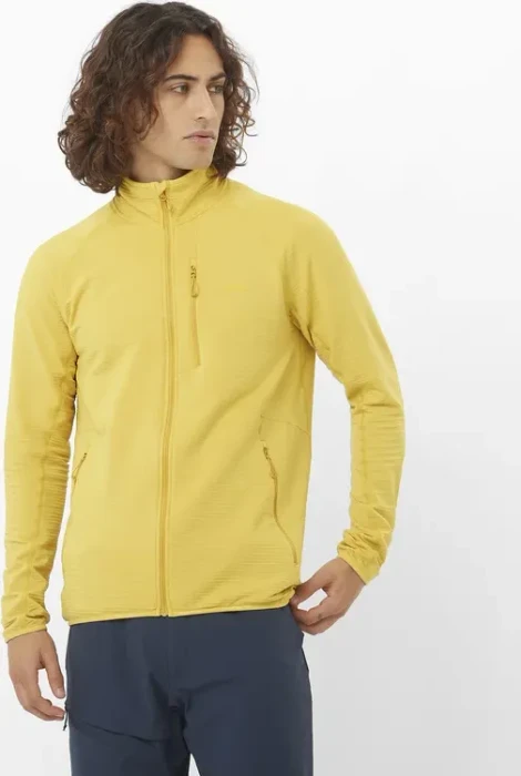 Salomon Essential Lightwarm Jacke cress green (Herren)