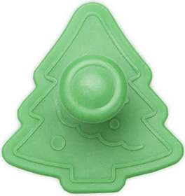 Städter Präge-Ausstecher mit Auswerfer Tannenbaum 4.5cm grün