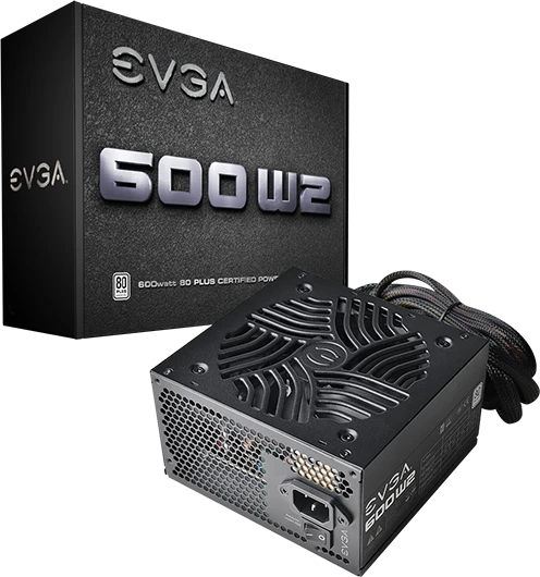 EVGA W2 600 600W, ATX