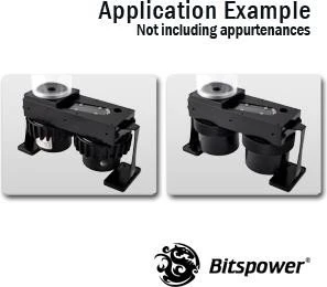 Bitspower Dual/Single D5 Upgrade Kit 250 schwarz
