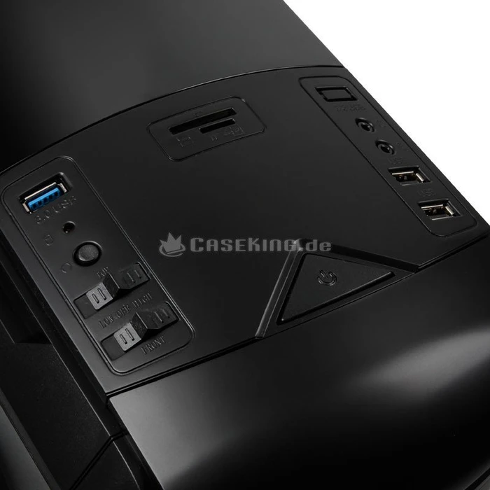AeroCool Battlehawk V2 schwarz, Acrylfenster