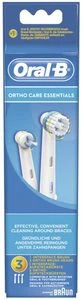 Oral-B OrthoCare Essentials Ersatzbürste, 3 Stück