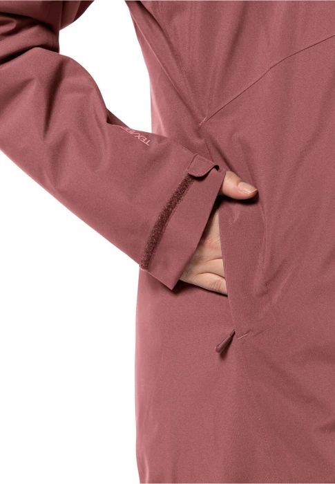 Jack Wolfskin Heidelstein Ins Funktionsjacke red ochre (Damen)