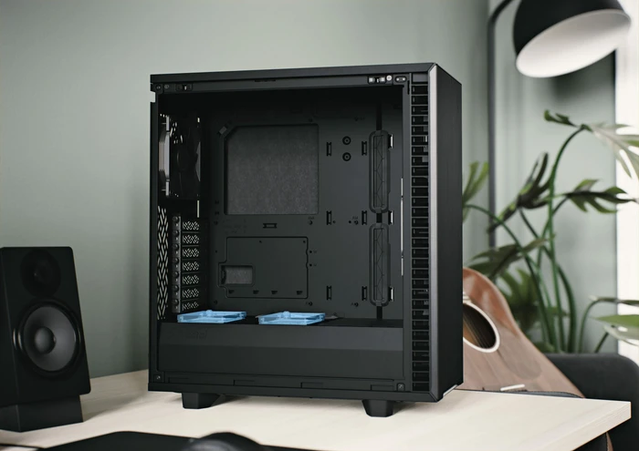 Fractal Design Define 7 Compact Black Solid, schallgedämmt