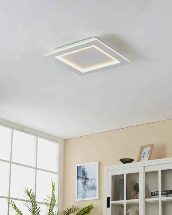 Eglo connect.Z Padrogiano.z LED Panel 450x450mm weiß