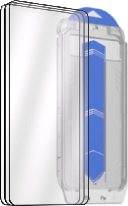 AlzaGuard 2.5D Glass EasyFit DustFree für Samsung Galaxy S26, 3er-Pack