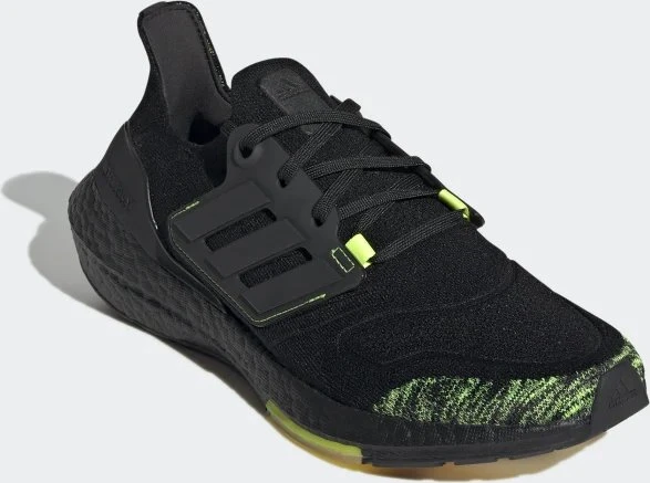 adidas Ultraboost 22 core black/solar yellow (Herren)