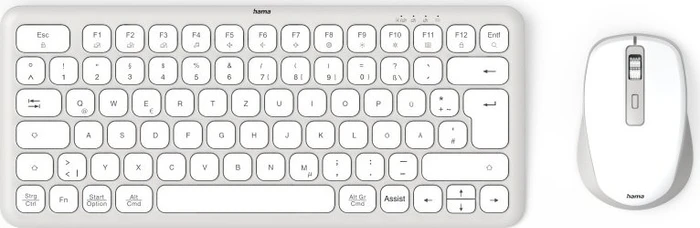 Hama WKM-500 Multi-Device-Tastatur-Maus-Set, klein