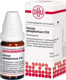DHU Ferrum Phosphoricum C10 Globuli, 10g