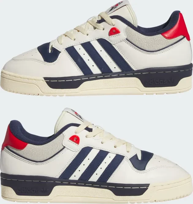 adidas Rivalry Low 86 ivory/night indigo/better scarlet