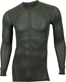 Aclima WoolNet Original Crew Neck Funktionsshirt langarm olive night (Herren)