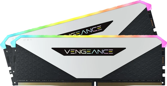 Corsair Vengeance RGB RT White UDIMM 16GB Kit, DDR4-3200, CL16-20-20-38