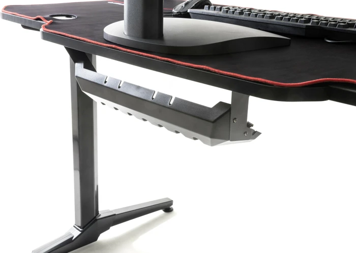 DXRacer Gaming Desk MAX1 Schreibtisch 140x65cm schwarz/schwarz