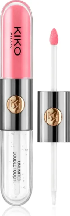 KIKO Milano Unlimited Double Touch Liquid Lipstick 111 satin pink camellia, 6ml