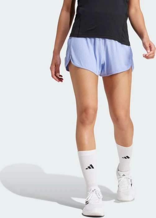 adidas Pacer All Gym Seasonal Rib High-Rise Tonal 3-Streifen Shorts Shorts (Damen)