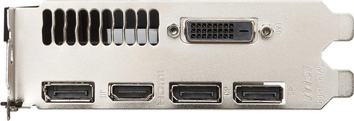 MSI GeForce GTX 1060 6G OC, 6GB GDDR5, DVI, HDMI, 3x DP