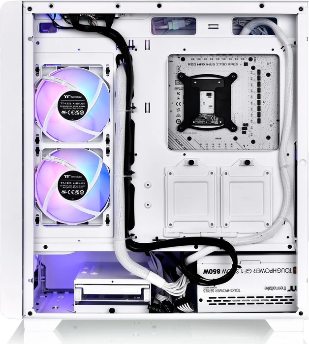 Thermaltake S250 ARGB, weiß, Glasfenster