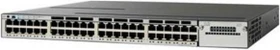 Cisco Catalyst 3850 IP Base Rackmount Gigabit Managed Stacking Switch, 48x RJ-45, 1x Erweiterungsslot, 435W PoE+ (WS-C3850-48PW-S)