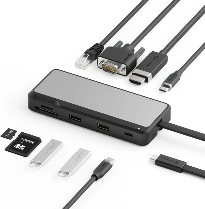 Alogic Fusion Pro TOUR USB-C Travel Dock, USB-C 3.0 [Stecker]