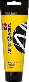 Marabu Artist Acryl Acrylfarbe, azogelb mittel, 120ml