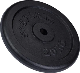 ScSports Gusseisen Hantelscheibe 4x 1.25kg